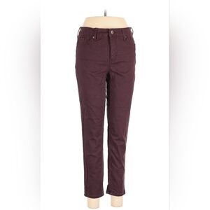 Women's Casual Burgundy Pants